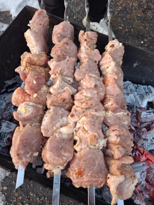 Шашлык в томатном соке
