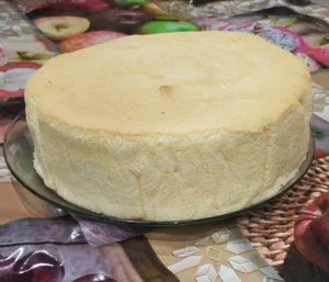 Рулет бисквитный с творожно-масляным кремом