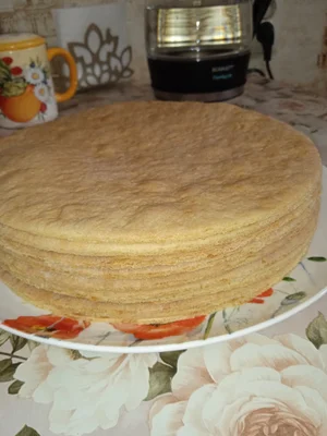Медовые коржи для торта