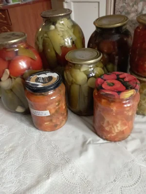 Заготовки урожая