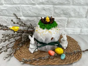 Кулич творожный бездрожжевой