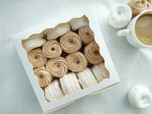 Зефирные букеты