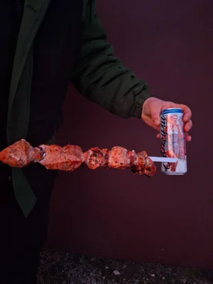 Шашлык в томатном соке