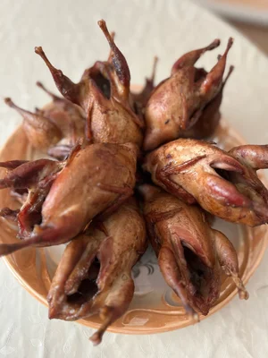 Перепелки свежие