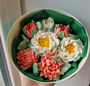 Зефирные цветы