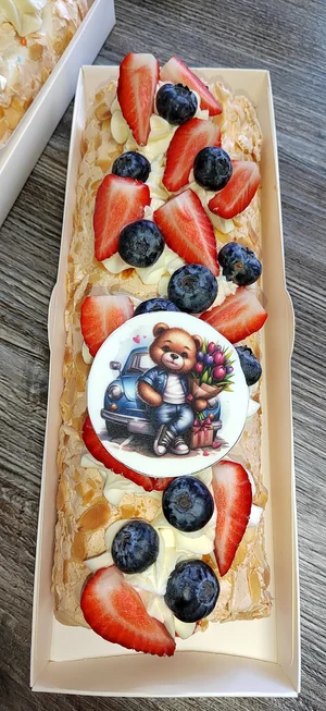 Шоколадные маффины с вишнёвым конфи