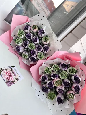 Зефирные букеты