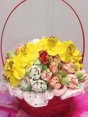 Зефирные букеты