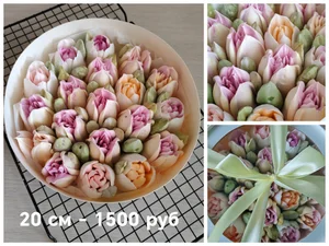 Зефирные тюльпаны