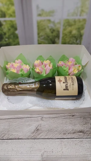 Капкейки с шампанским