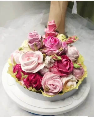 Букеты из зефира