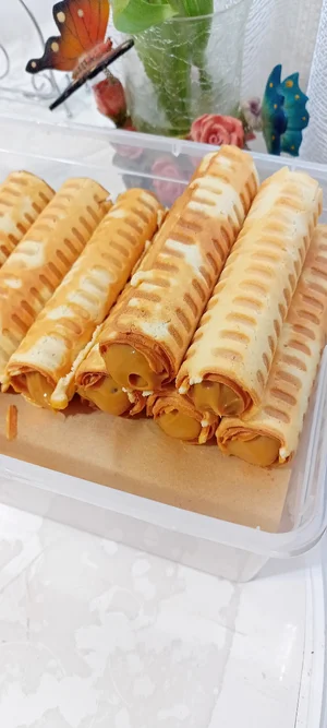 Трубочки со сгущенкой