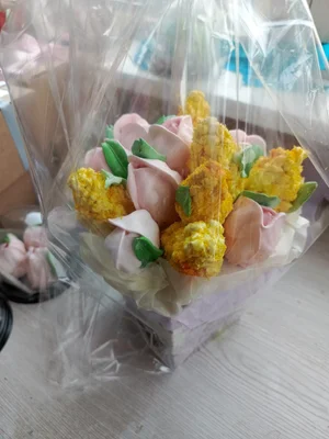 Зефирные цветы