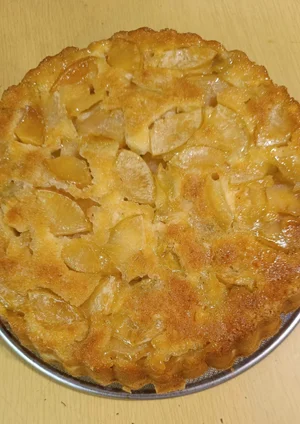 Яблочный пирог с карамельными яблоками