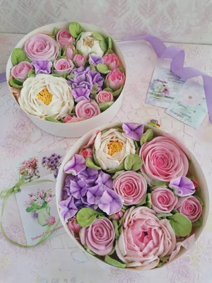 Зефирные букеты
