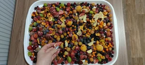 Замороженная смесь фруктов и ягод для компота