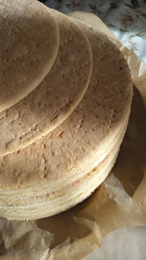Медовые коржи