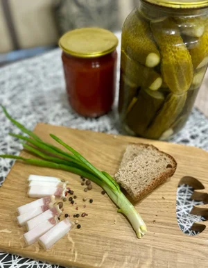 Сало соленое