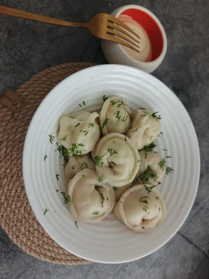 Пельмени с курицей