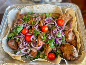 Шашлык из свиной шеи