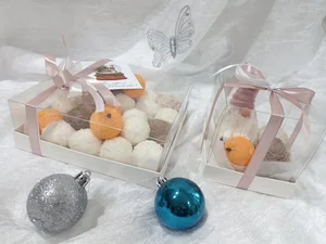 Новогодние наборы из зефира