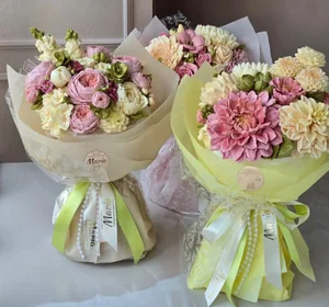 Зефирные букеты