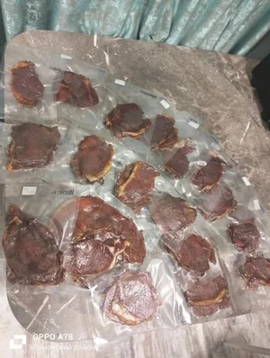 Домашние мясные чипсы