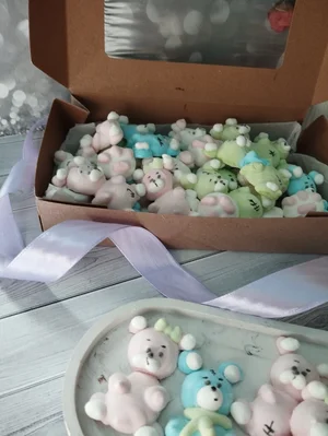 Зефирные букеты