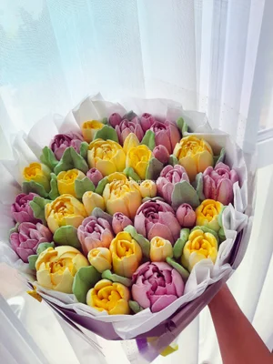 Зефирные цветы