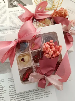 Тематические праздничные наборы из бельгийского шоколада