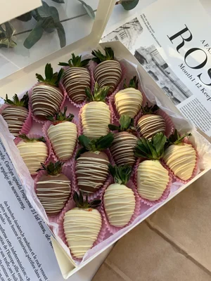 Клубника в шоколаде
