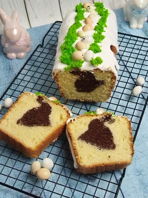 Кулич бездрожжевой морковный с сухофруктами