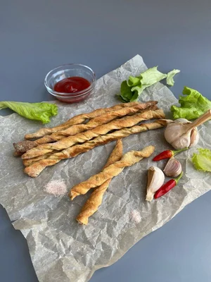 Гриссини с укропом