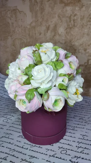 Зефирные букеты
