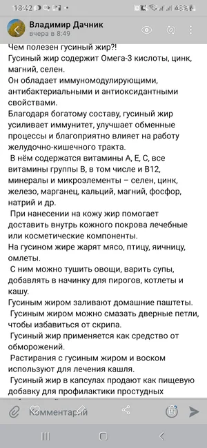 Гусиный жир