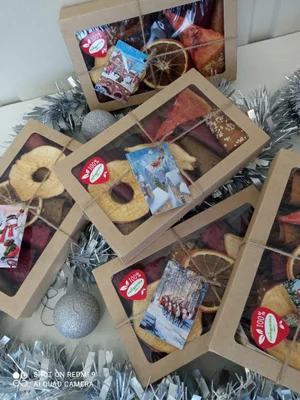 Новогодние, рождественские наборы, вкусной, полезной пастилы