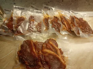 Домашние мясные чипсы