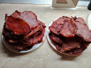 Домашние мясные чипсы