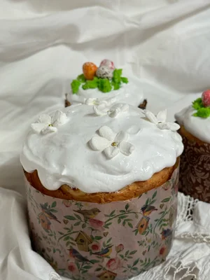 Кулич творожный