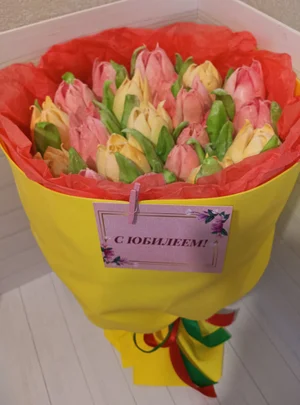 Зефирные букетики