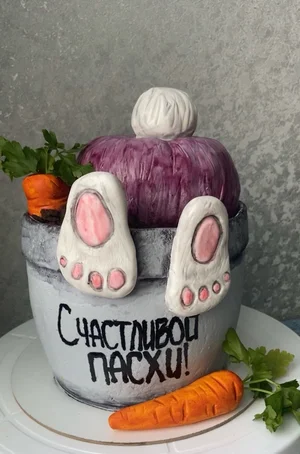 Торт «Пасхальный Кролик»