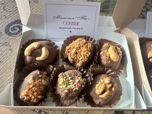 Финики в бельгийском шоколаде с начинкой
