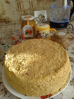 Медовые коржи для торта