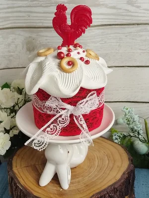 Кулич бездрожжевой морковный с сухофруктами