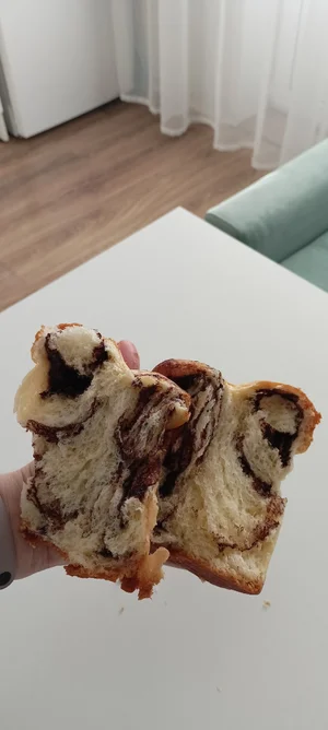 Классический кулич на молоке с вяленой клюквой