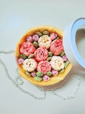 Зефирные цветы