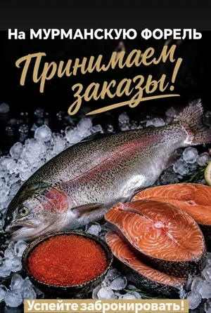 Форель мурманская непотрошеная