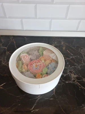 Зефирные цветы