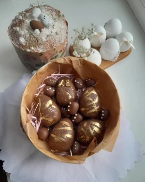 Краффин шоколад/вяленая вишня