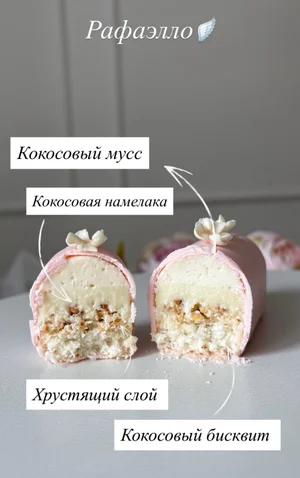 Набор ассорти из 5 муссовых пирожных